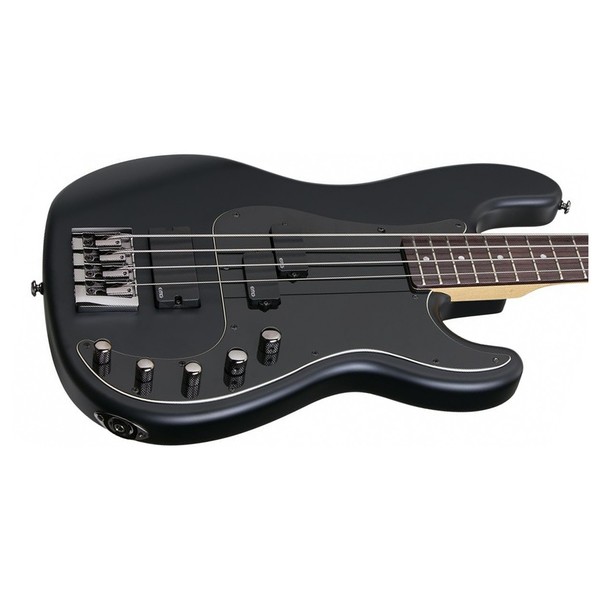 DISC Schecter Diamond-P Custom-4 Active Bass, Satin Black