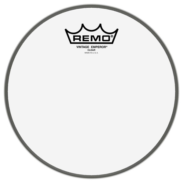 Remo Emperor Vintage Clear 10'' Drum Head