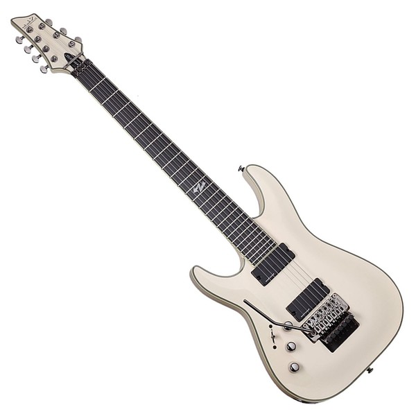 Schecter Blackjack ATX C-7 FR Left Handed, Aged White Satin