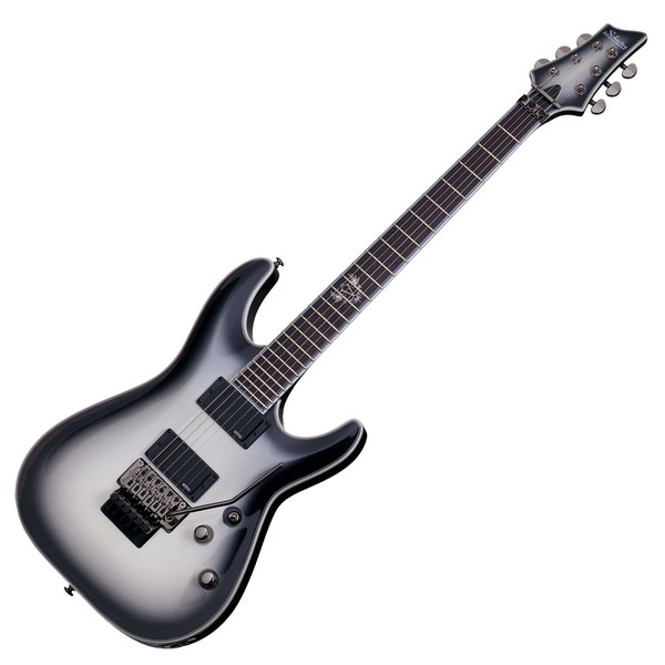Schecter Jake Pitts C-1 FR, Metallic White/Black Burst