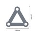 Global Truss F33400 F33 Standard Truss, Dimensions