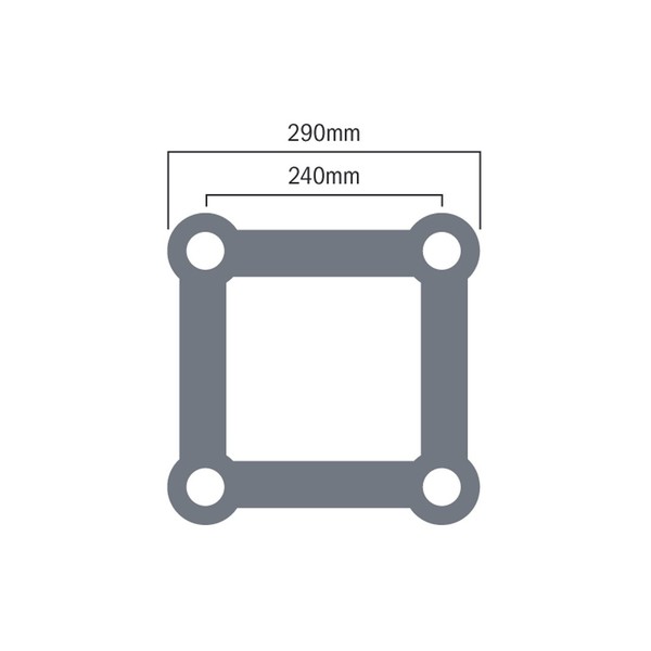 Global Truss F34 Standard Truss, Dimensions