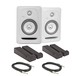 KRK Rokit RP5 G3 Active Monitors with Isolation Pads and Cables, Pair - Main