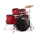 Natal EVO 22'' U.S. Fusion Drum Kit z    elementy konstrukcyjne & talerze, czerwony