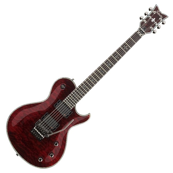 Schecter Hellraiser Solo-6 FR, Black Cherry