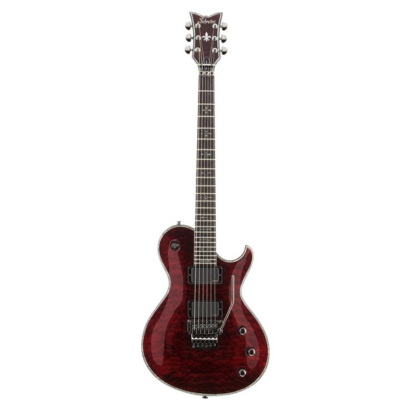 Schecter Hellraiser Solo-6 FR, Black Cherry at Gear4music