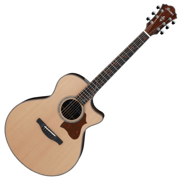 Ibanez AE315 Electro Acoustic 2018, Natural High Gloss Front View