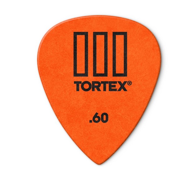 Jim Dunlop Tortex lll 0.60mm, 12 Pick Pack Main Image