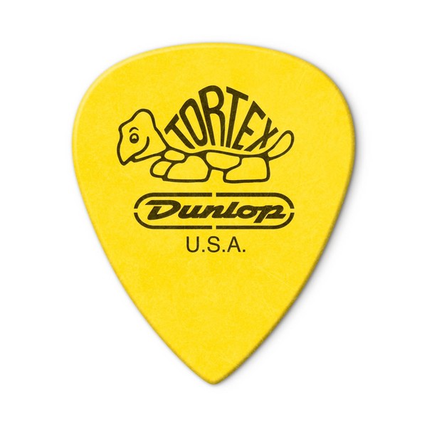 Jim Dunlop Tortex lll 0.73mm, Back of Pick View