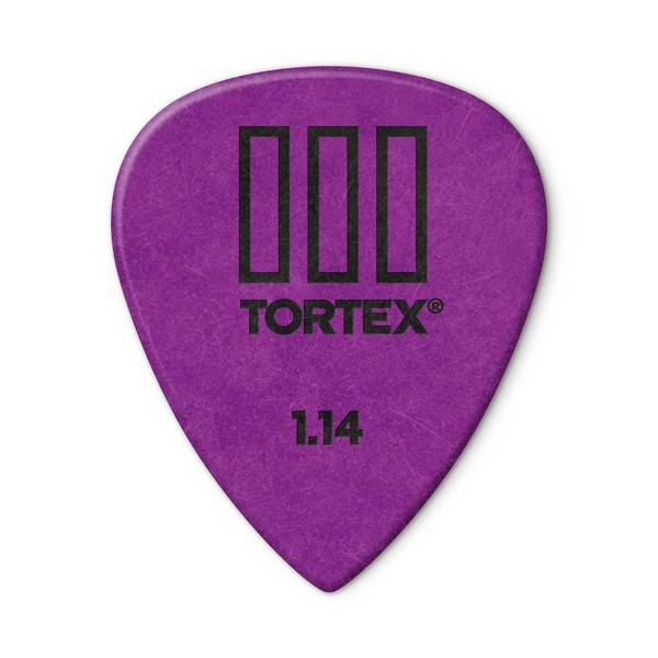 Jim Dunlop Tortex lll 1.14mm, 12 Pick Pack Main Image