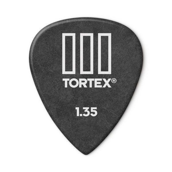 Jim Dunlop Tortex lll 1.35mm, 12 Pick Pack Main Image