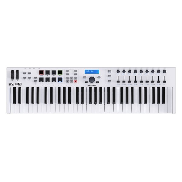 Arturia KeyLab Essential 61 MIDI Keyboard Top