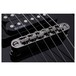 Schecter Omen-6 Left Handed, Gloss Black bridge