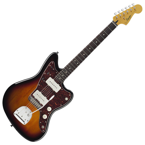 Squier by Fender Vintage Modified Jazzmaster Guitar, 3-Color Sunburst