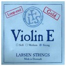 Larsen Violine E Saite, Gold Beschichtet, Schlinge, schwer