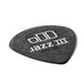 Jim Dunlop Tortex Pitch Black Jazz III 0.73mm, Angled View