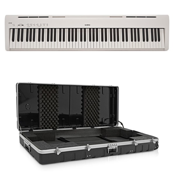 Kawai ES110 Digital Stage Piano Case Package, White