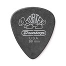 Dunlop Tortex Pitch Black Standard 0.88mm, 12 Pick Pack