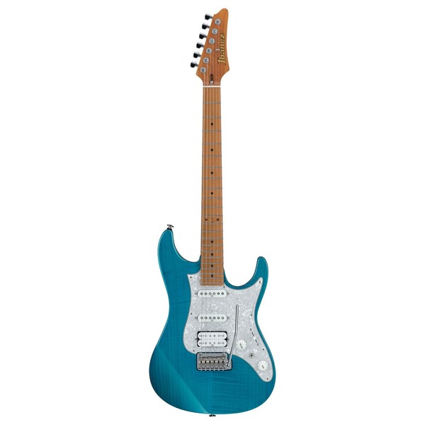 DISC Ibanez AZ2204F Prestige, Trans Aqua Blue at Gear4music