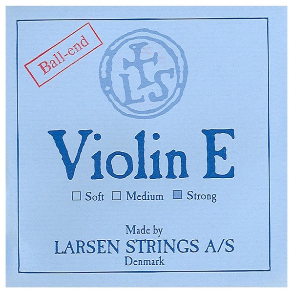 Larsen Strong Violin E String, Ball End