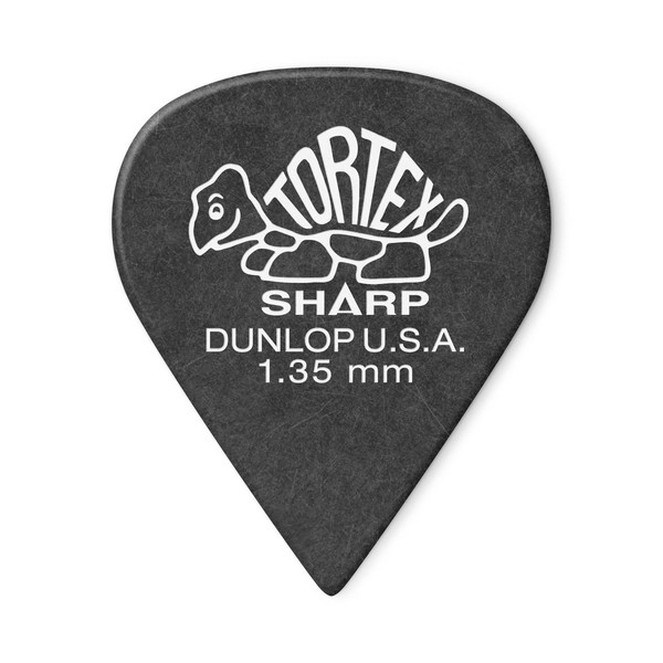 Jim Dunlop Tortex Sharp 1.35mm, 12 Pick Pack Main Image