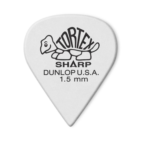 Dunlop Tortex Sharp 1.50mm, 12 Pick Pack