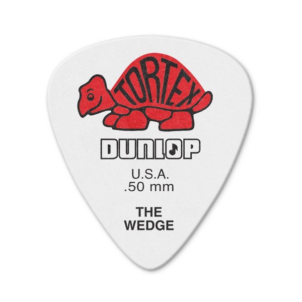 Jim Dunlop Tortex Wedge 0.50mm, 12 Pick Pack Main Image