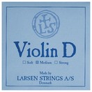 Larsen Violin D String, Silver Wound, Heavy