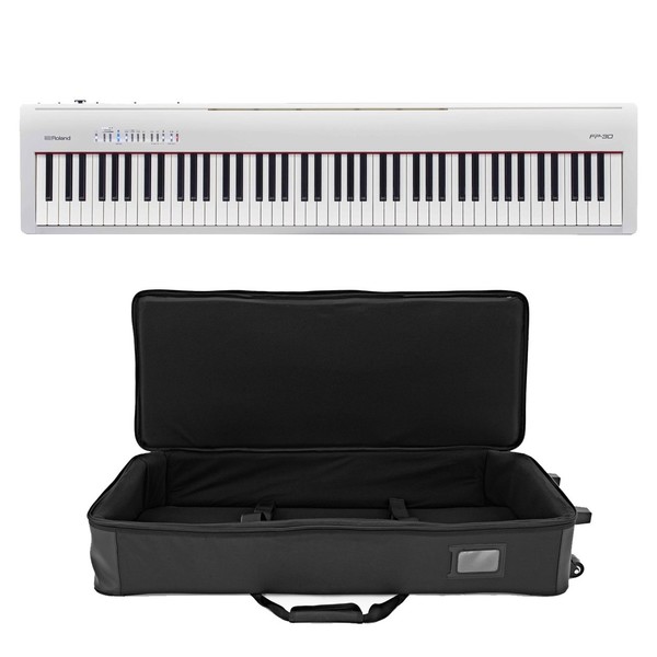 Roland FP 30 Digital Piano Package, White