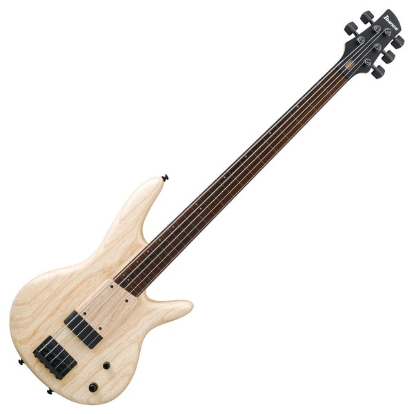 Ibanez GWB1005 Gary Willis 5-String Fretless Bass 2018, Natural Flat