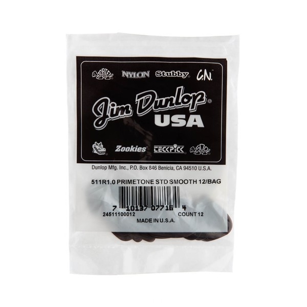 Dunlop Primetone Standard 1.00mm Smooth, Packet