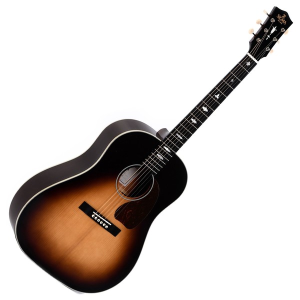 Sigma SJM-SG45+ Electro Acoustic, Sunburst Front View