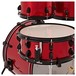 Natal EVO 22'' Drum Kit w/ Hardware, Cymbals & Extra Crash, Red
