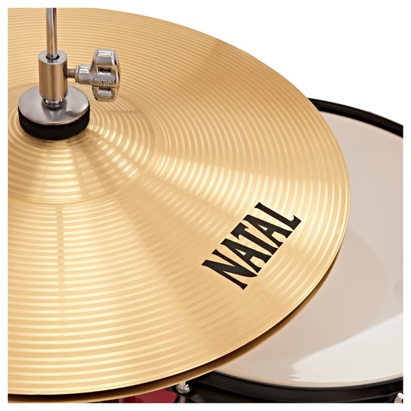 Natal EVO 22'' US Fusion Drum Kit with Hardware & Cymbals, Red