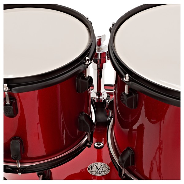 Natal EVO 22'' US Fusion Drum Kit with Hardware & Cymbals, Red