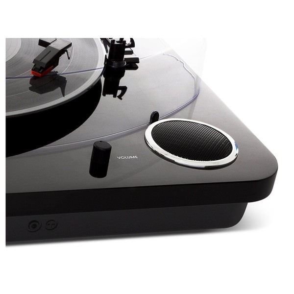 ION Max LP USB Turntable with Integrated Speakers, Black Nearly