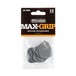 Dunlop Nylon Max-Grip Standard .60mm, 12 Pick Pack Grey
