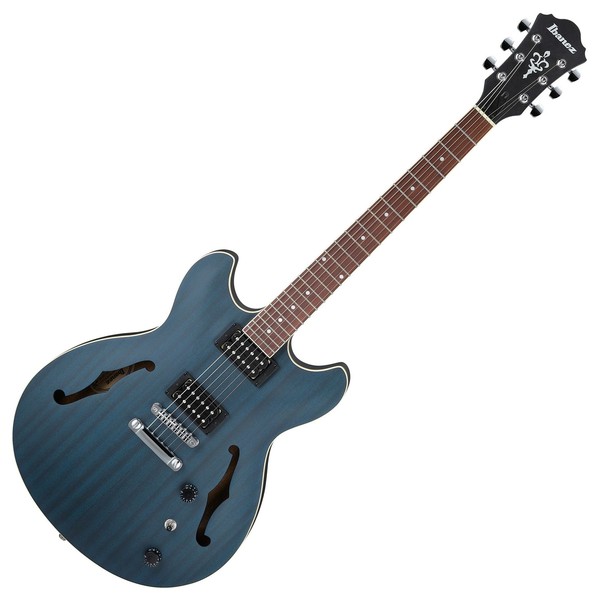 Ibanez AS53 Artcore 2018, Transparent Blue Flat