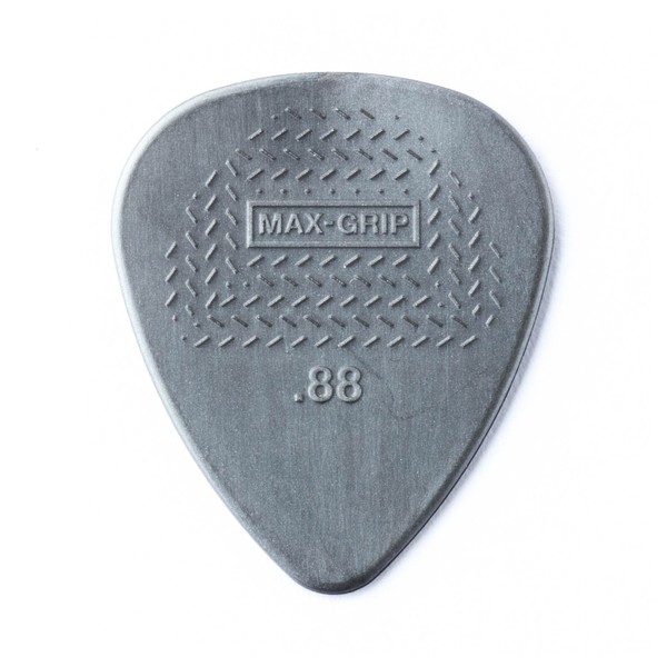 Dunlop Nylon Max-Grip Standard .88mm, 12 Pick Pack