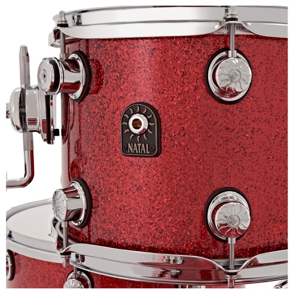 Natal Originals Maple 22'' 4pc Shell Pack, Red Sparkle