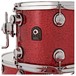 Natal Originals Maple 22'' 4pc Shell Pack, Red Sparkle w/ Free 8