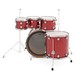 Natal Originals Maple 22'' 4pc Shell Pack, Red Sparkle w/ Free 8