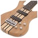 Oregon 6 String Neck Thru Bass Guitar by Gear4music, Natural