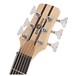 Oregon 6 String Neck Thru Bass Guitar by Gear4music, Natural