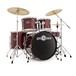 BDK-5 Drum Kit by Gear4music, Wine Red