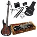 Ibanez IJSR190 Jumpstart Bass Guitar Pack, Walnut Sunburst