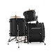 Natal EVO 22'' US Fusion Drum Kit with Hardware & Cymbals, Black