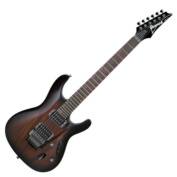 Ibanez S520 2018, Transparent Black Sunburst