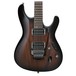 Ibanez S520 2018, Transparent Black Sunburst- Body