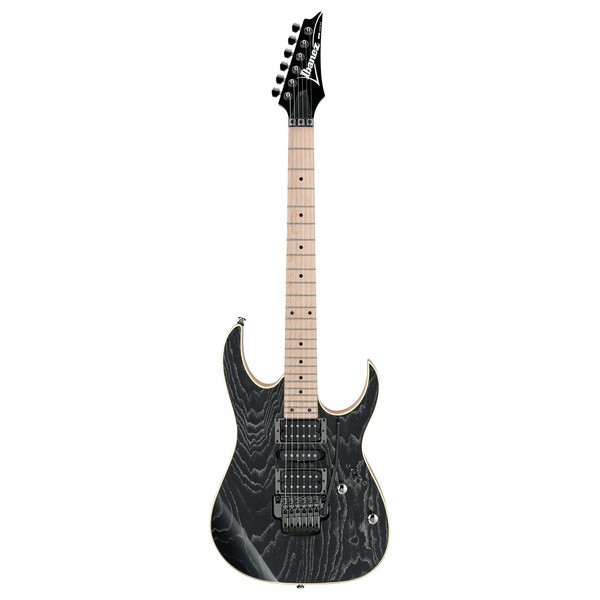 ギター Ibanez RG370AHMZ Ibanez RG370AHMZ, Silver Wave Black Flat at Gear4music